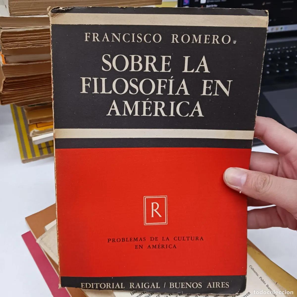 Livros em segunda m&atilde;o: Sobre la filosofia en America (det.) - Francisco Romero