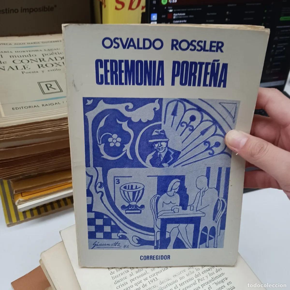 B&uuml;cher: Ceremonia porte&ntilde;a (det.) - Osvaldo Rossler