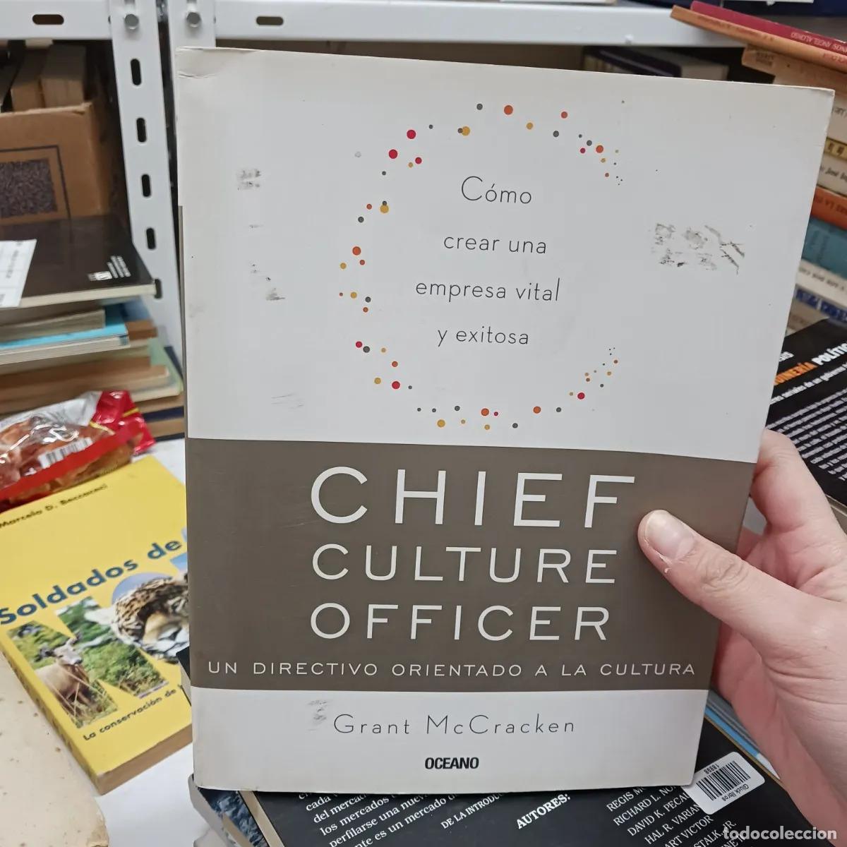 Livros em segunda m&atilde;o: Chief culture officer - Grant McCracken