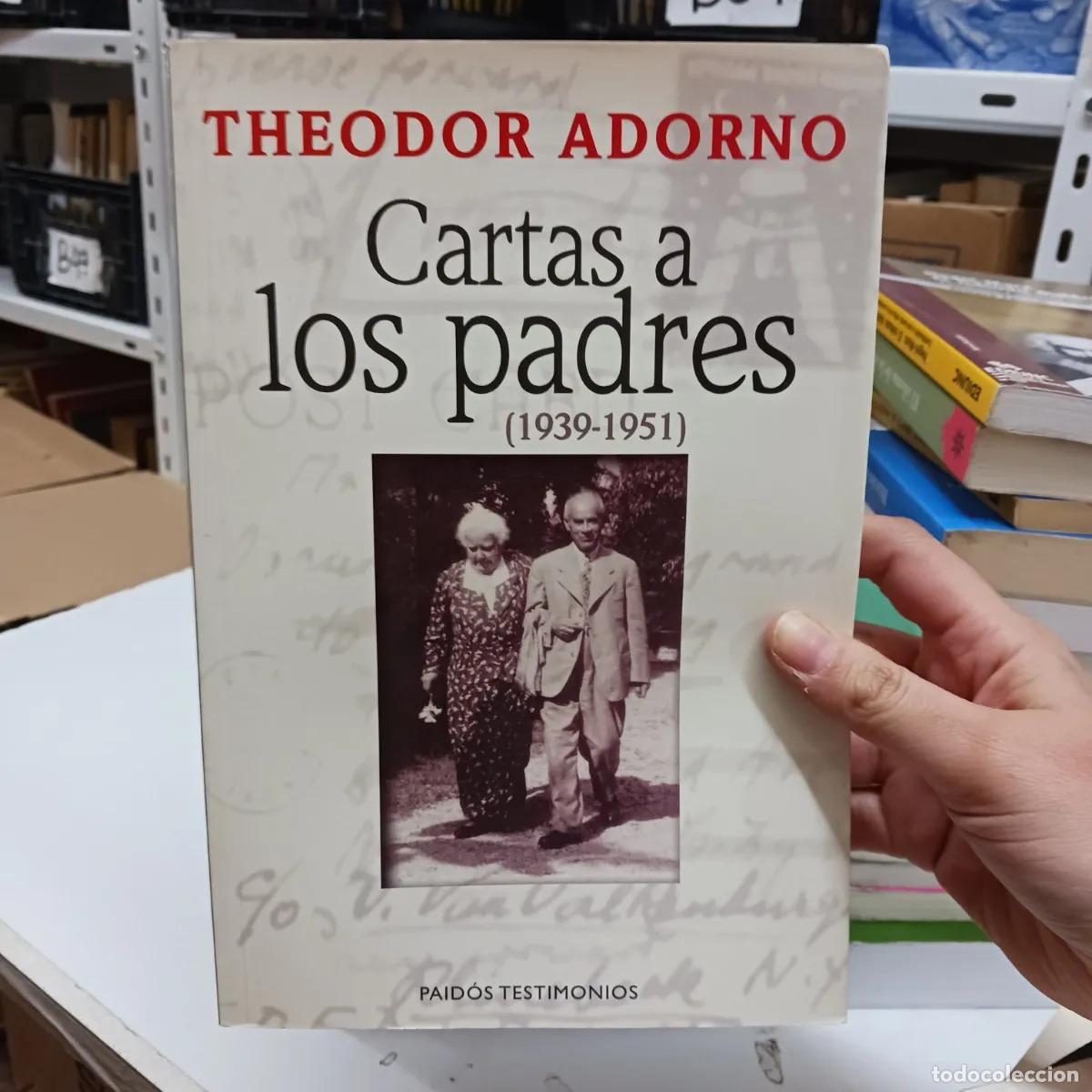Livros em segunda m&atilde;o: Cartas a los padres - Theodor Adorno