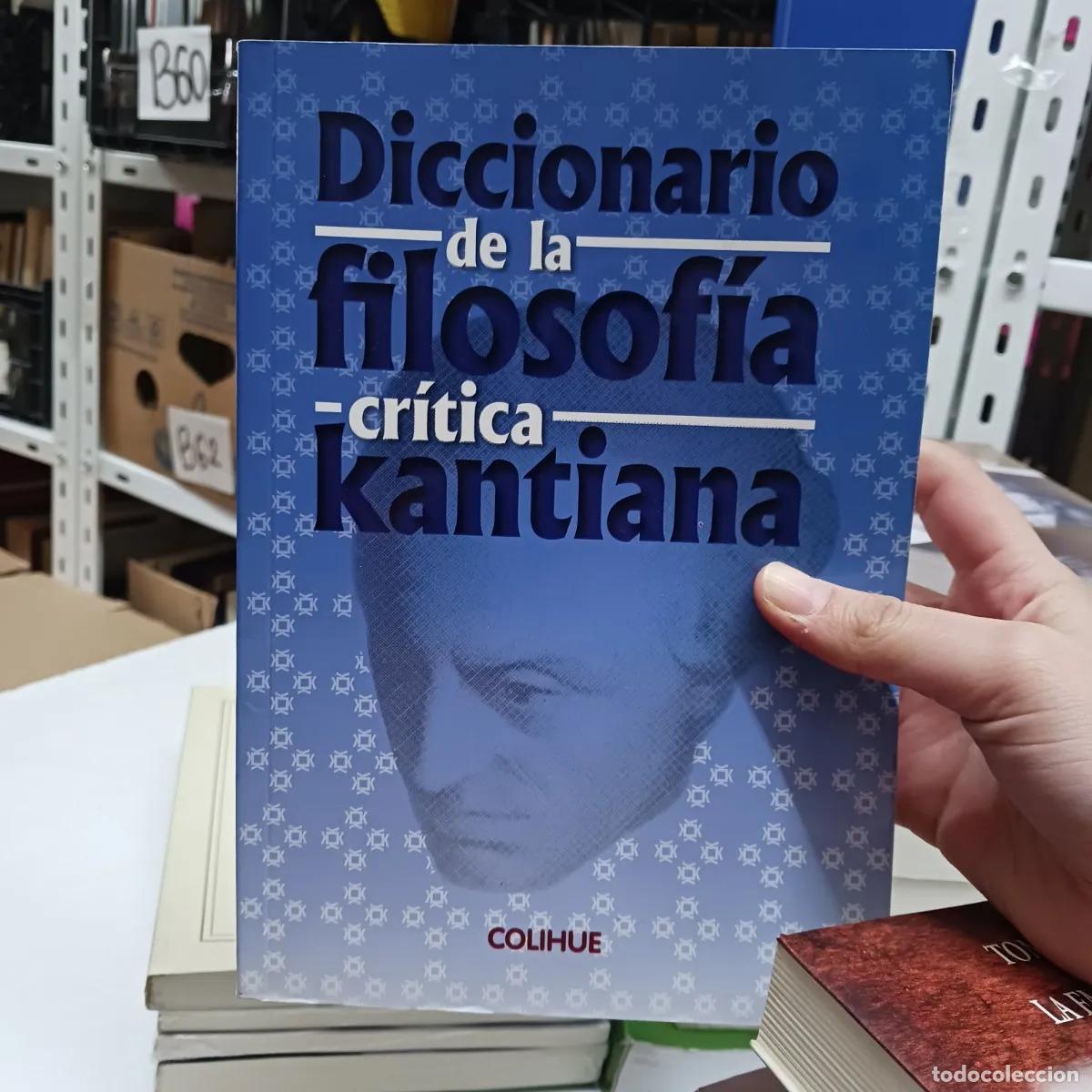 Livros em segunda m&atilde;o: Diccionario de la filosofia critica kantiana - VVAA