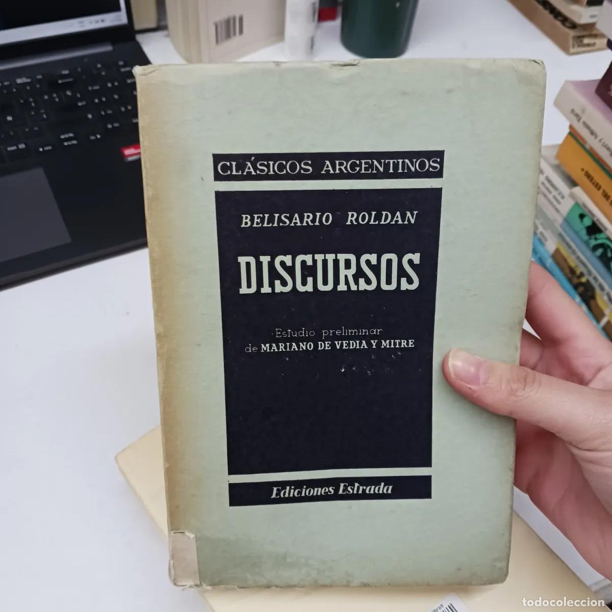 Libros: Discursos (det.) - Belisario Roldan - Foto 1