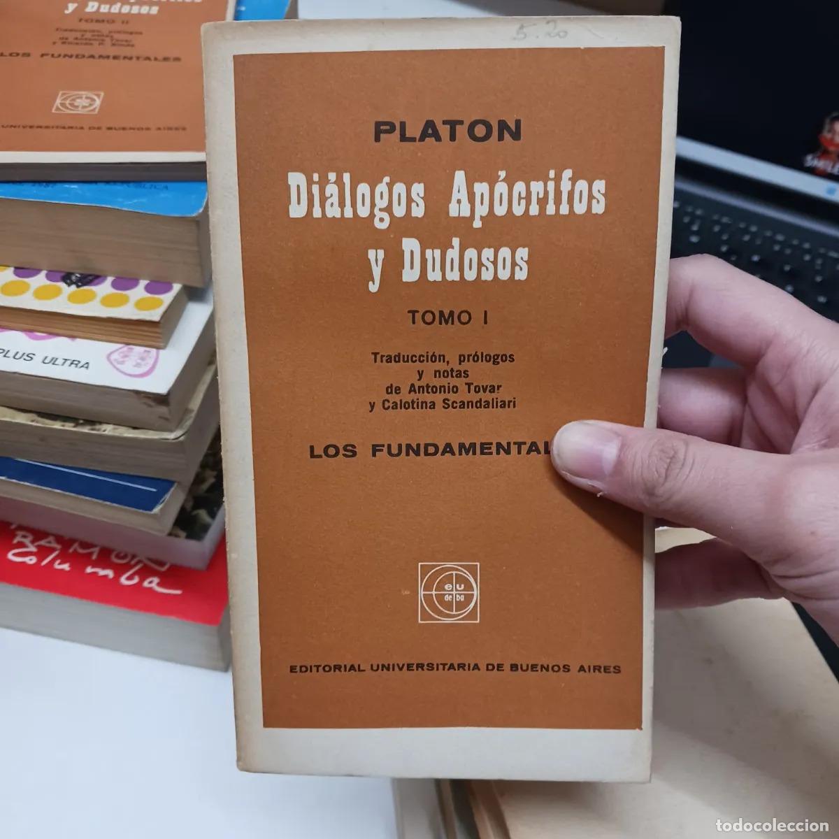 Libros: Dialogos apocrifos y dudosos 1 (det.) - Platon