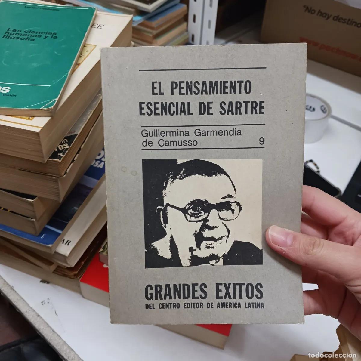 Libros: El pensamiento esenial de Sartre - Guillermina Garmendia de Camusso