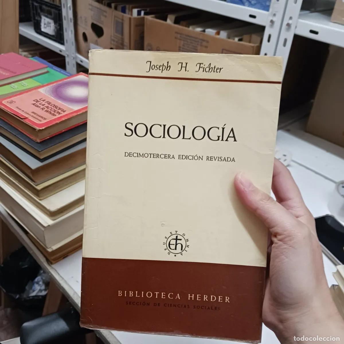 books: Sociologia (det.) - Joseph H. Fichter