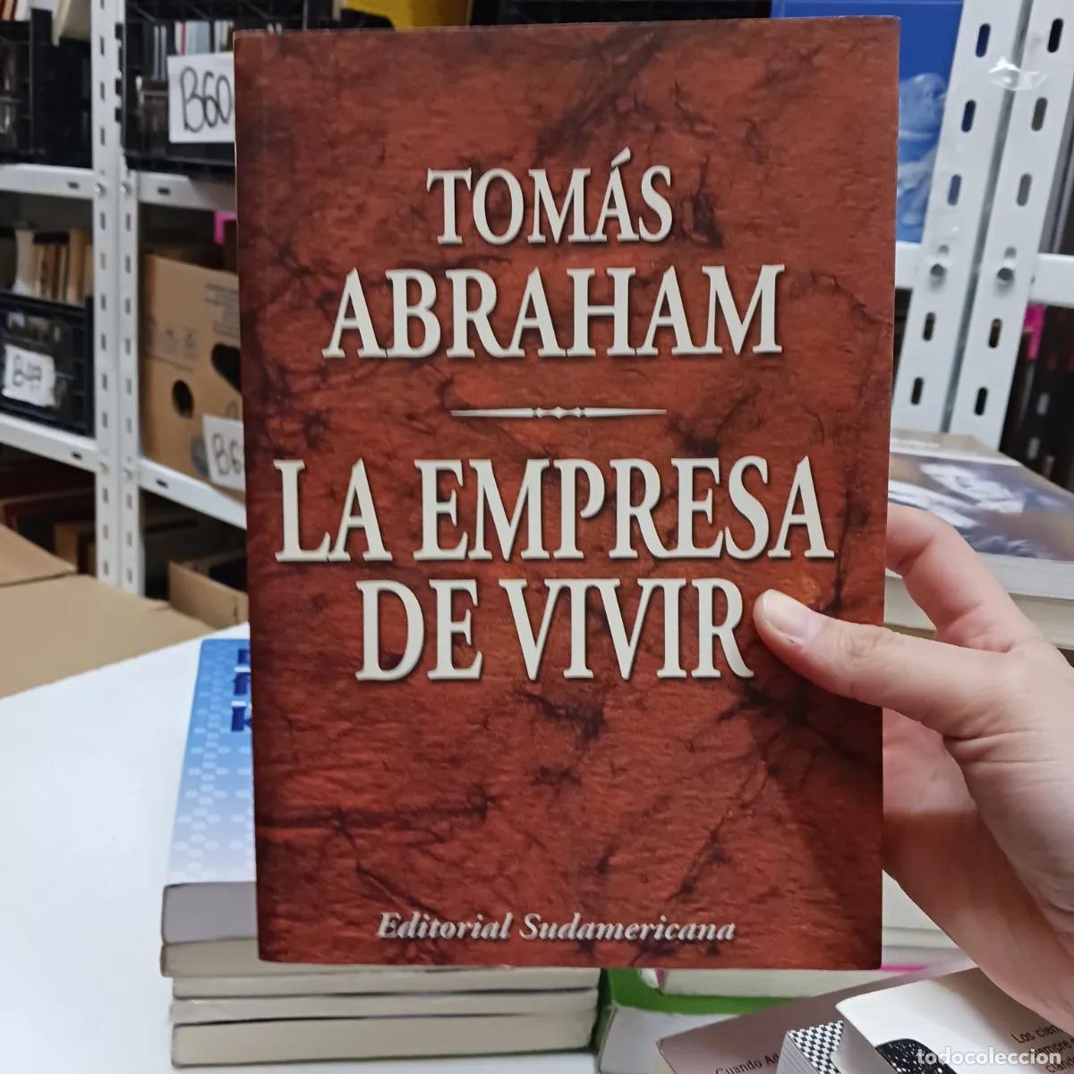 Libros: La empresa de vivir - Tomas Abraham - Foto 1