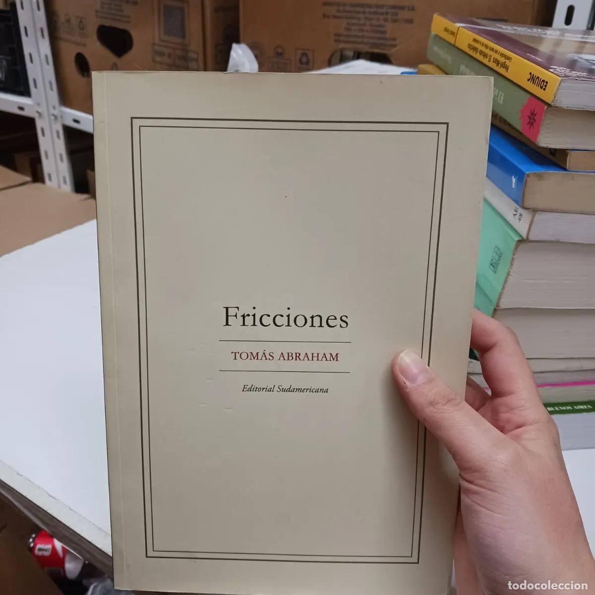 Libros: Fricciones - Tomas Abraham - Foto 1