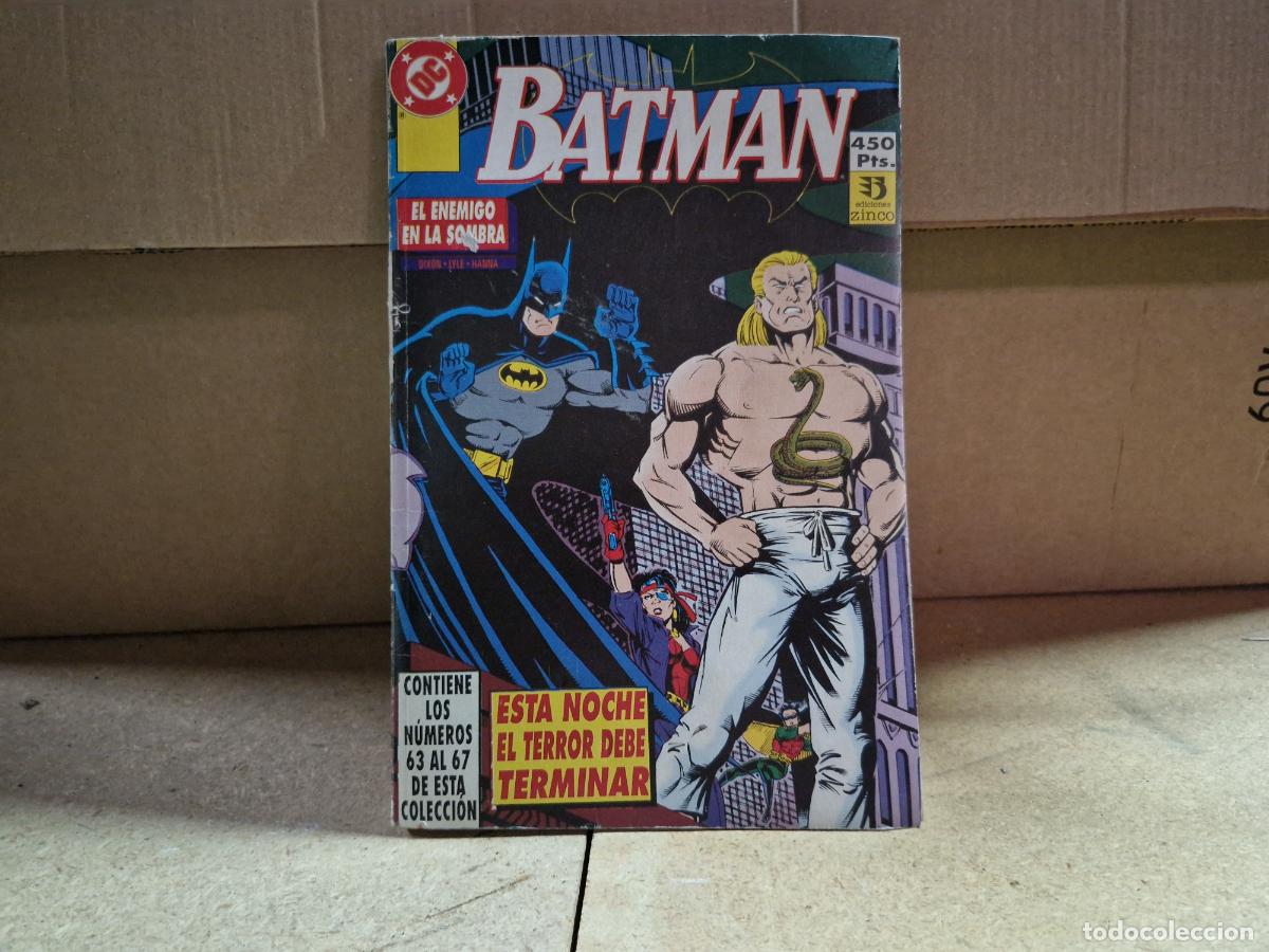 Libros: BATMAN EL ENEMIGO EN LA SOMBRA. ESTA NOCHE EL TERROR DEBE TERMINAR.