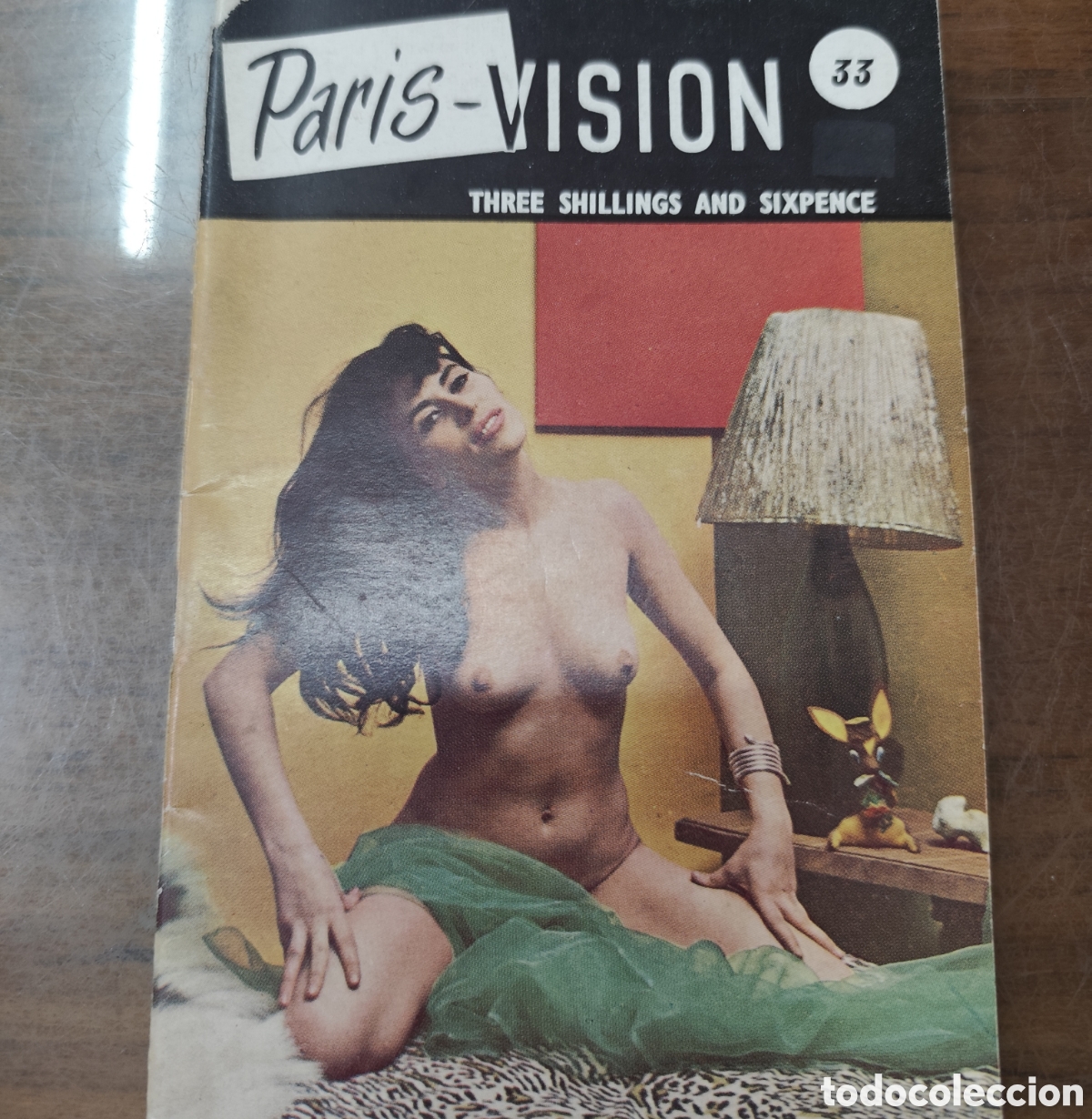 Libros: PARIS VISION N&ordm; 33. Three shillings and sixpence. A&ntilde;os 50-60. Er&oacute;tico. Fotograf&iacute;a