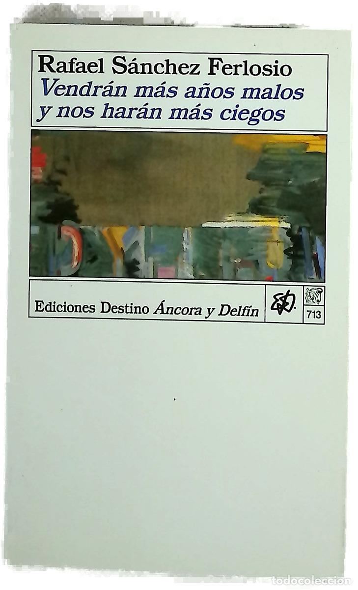 B&uuml;cher: Vendr&aacute;n m&aacute;s a&ntilde;os malos y nos har&aacute;n m&aacute;s ciegos