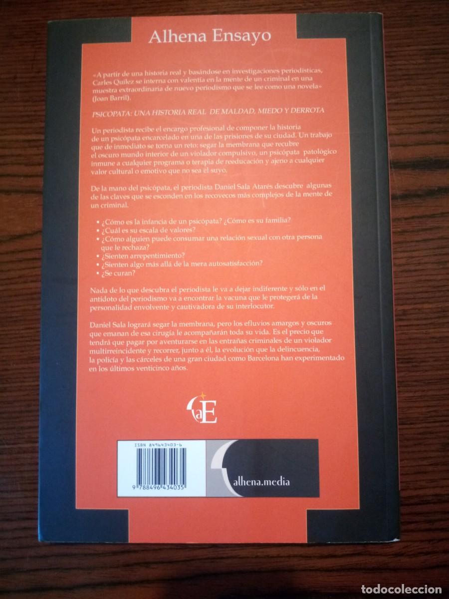 Libros: &rdquo;Psic&oacute;pata&rdquo;, Carles Qu&iacute;lez - Foto 2