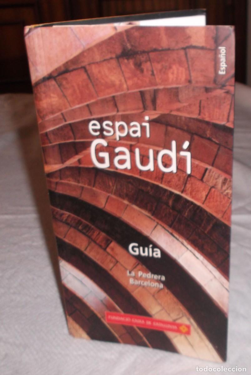 Libros: espai Gaudi Guia de la Pedrera en Barcelona contiene fotografias