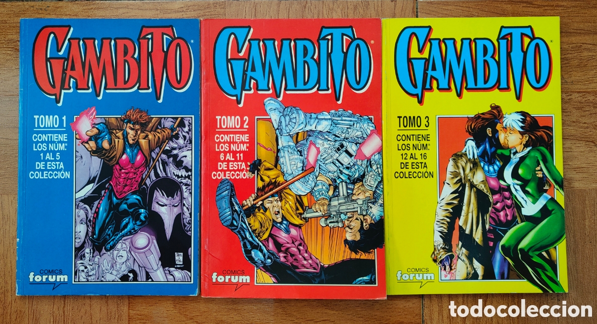 Libri di seconda mano: Gambito � Vol. III � 3 Tomos � 16 N&uacute;meros � Completa � F&oacute;rum - VV. AA.