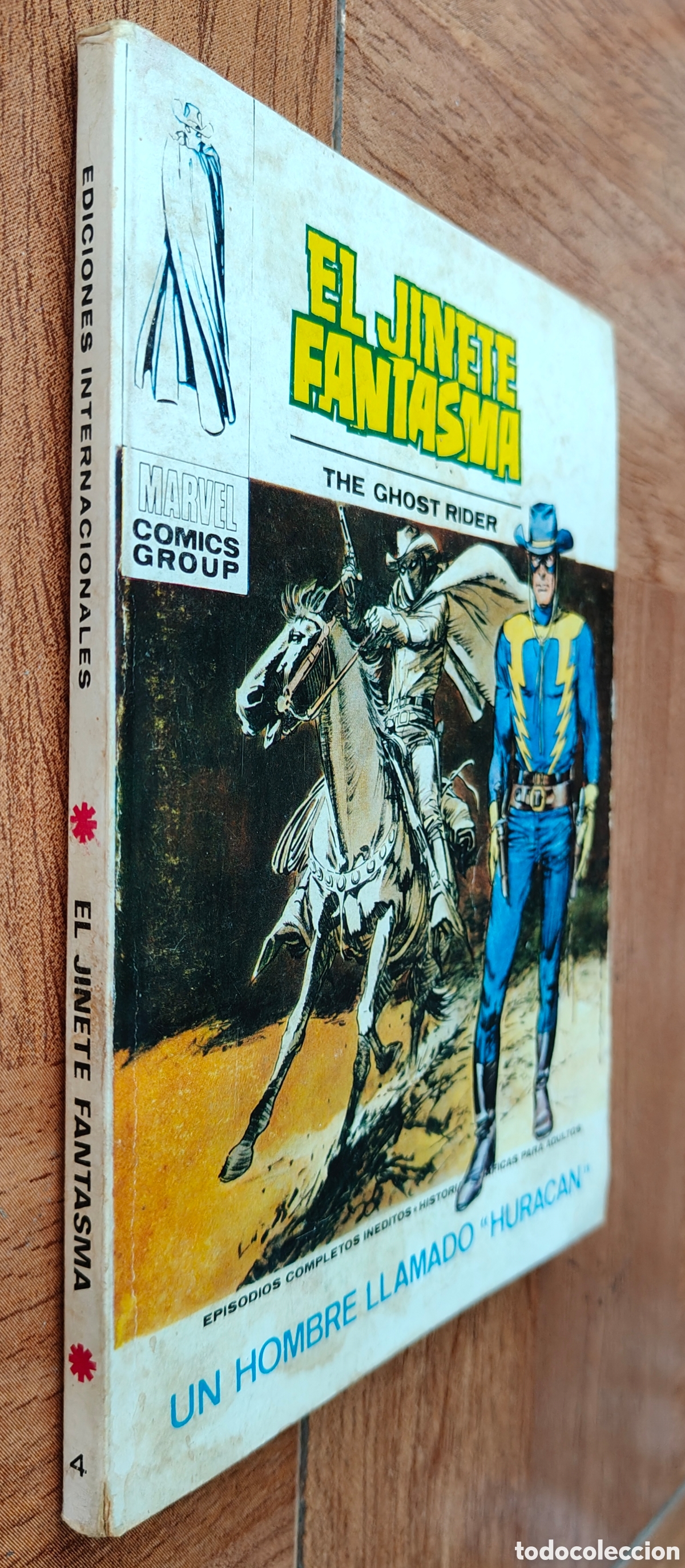 Libri di seconda mano: El Jinete Fatasma: Un Hombre llamado Hurac&aacute;n � N&uacute;mero 4 � V&eacute;rtice - VV. AA.