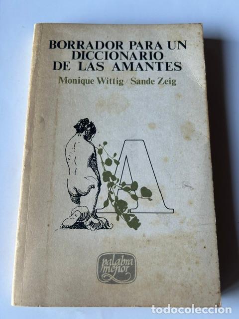 Libros: Borrador para un diccionario de las amantes -Wittig y Zeig-