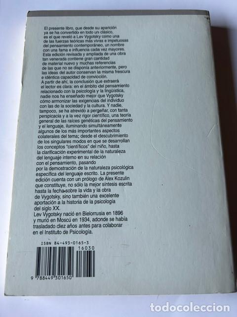 Libros: Pensamiento y lenguje -Lev Vygotsky- - Foto 2