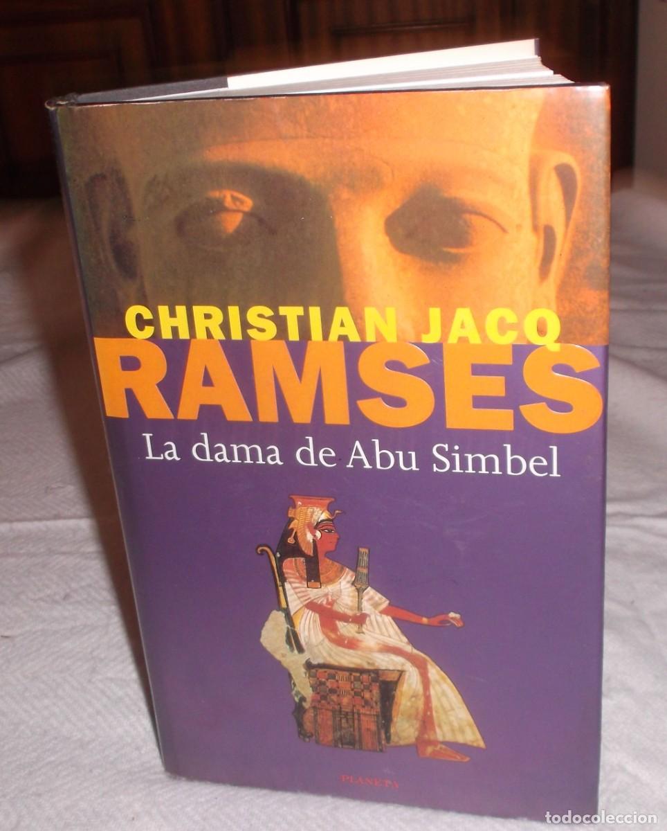 Libros: Ramses la dama de abu Simbel Christian Jaco a&ntilde;o 1998 - Foto 1