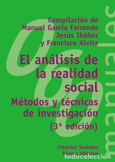 books: El an&aacute;lisis de la realidad social: M&eacute;todos y t&eacute;cnicas de investigaci&oacute;n- 9788420686639