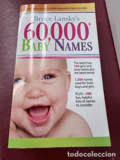 books: 60,000+ Baby Names- 9780684047027