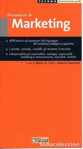 Libros: Dizionario di marketing- 9788883631337