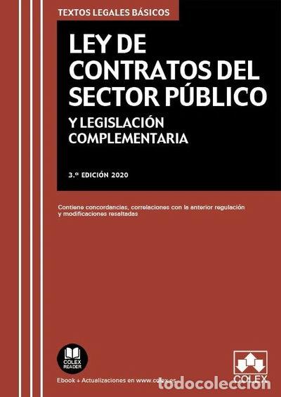 Libros: Ley de contratos del sector p&uacute;blico y legislaci&oacute;n complementaria- 9788418025679