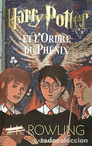 books: Harry Potter et l'Ordre du Ph&eacute;nix- 9782070556854