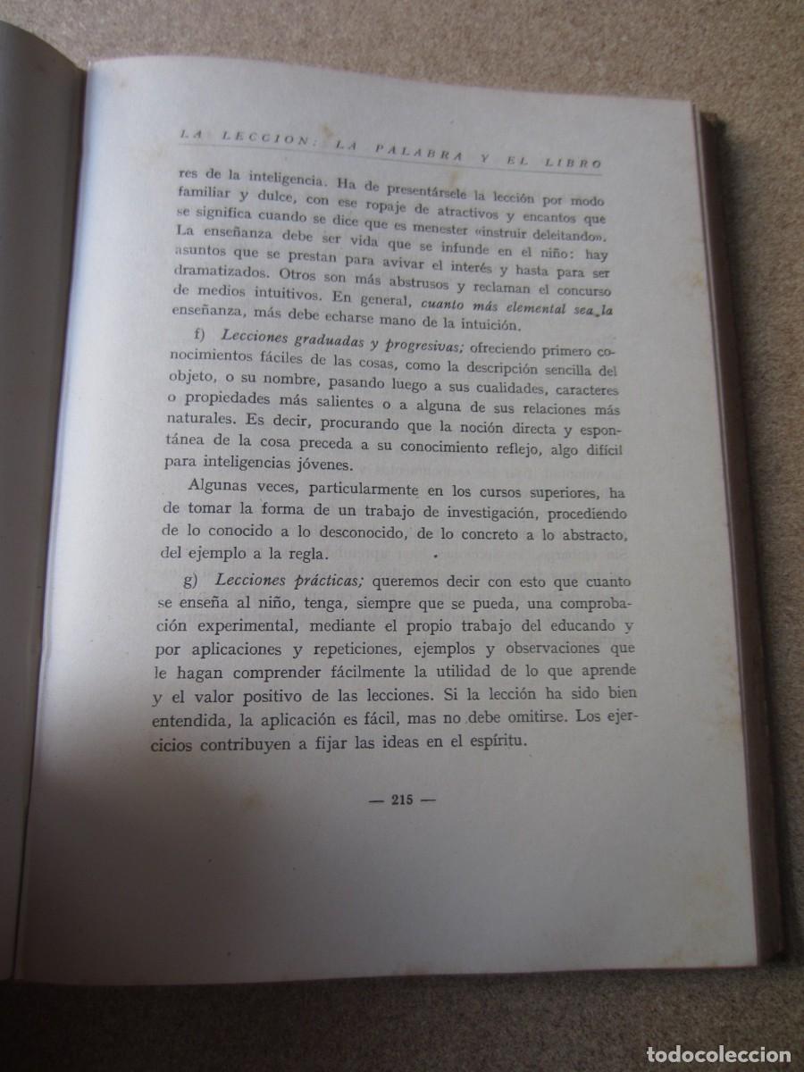 Libros: Pedagogia General (Editorial Luis Vives) - Foto 23