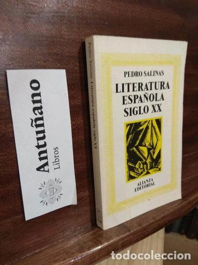 Libros: Literatura espa&ntilde;ola siglo XX- 9788420612393