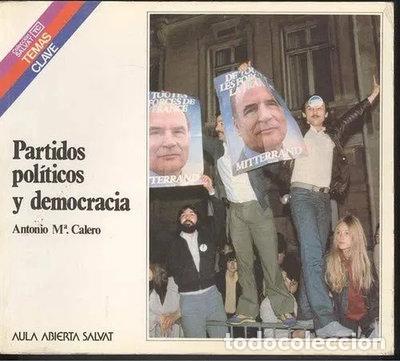 Libri di seconda mano: Partidos pol&iacute;ticos y democracia- 9788434578708