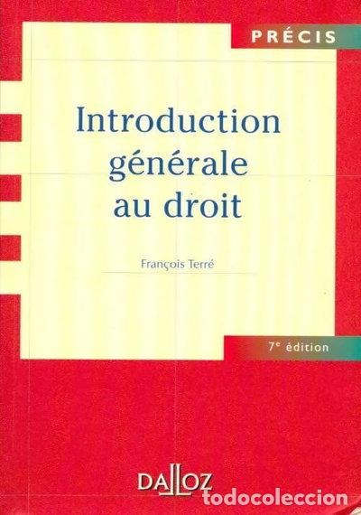 Libri di seconda mano: Introduction g&eacute;n&eacute;rale au droit- 9782247066629