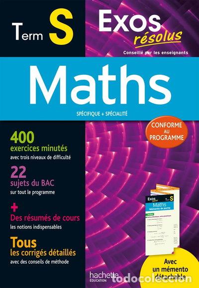 Libros: Exos Resolus Maths Term S- 9782012708174