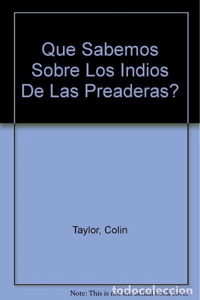 books: &iquest;Qu&eacute; sabemos sobre los indios de las praderas?- 9788434842762