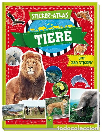Libros: Sticker-Atlas Tiere- 9783849907952