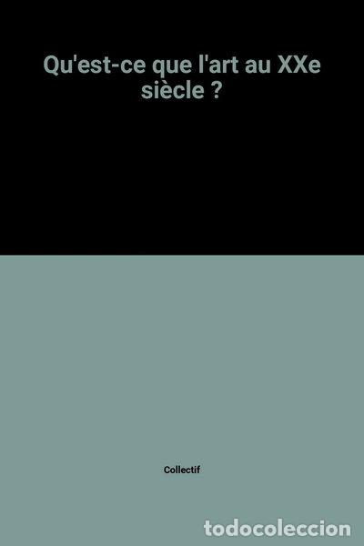 Livros em segunda m&atilde;o: Qu'est-ce que l'art au XXe si&egrave;cle ?- 9782903639945