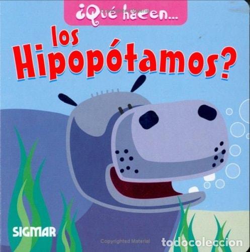 books: Los hipop&oacute;tamos [board book]. - Jimena Cruz - Jimena Cruz
