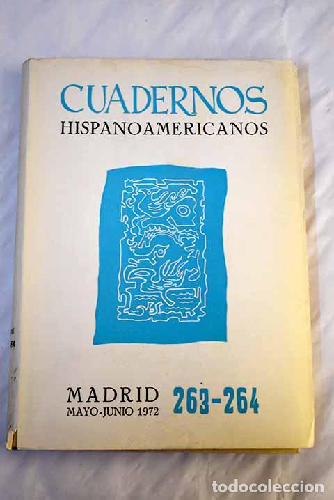 Libros: Cuadernos Hispanoamericanos, A&ntilde;o 1972, n&ordm; 263-264:: La relaci&oacute;n yo-t&uacute; en la poes&iacute;a de Pedro Salinas