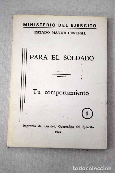 books: Para el Soldado: Tu comportamiento