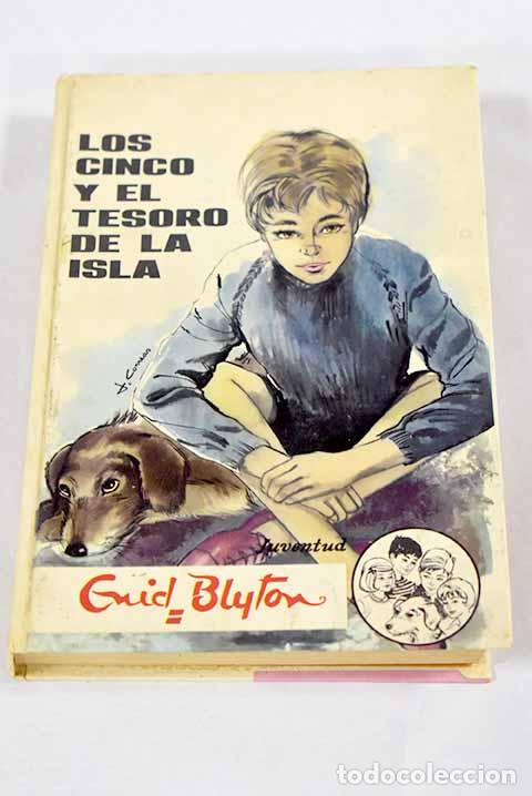 Libros: Los Cinco y el tesoro de la isla.- Blyton, Enid