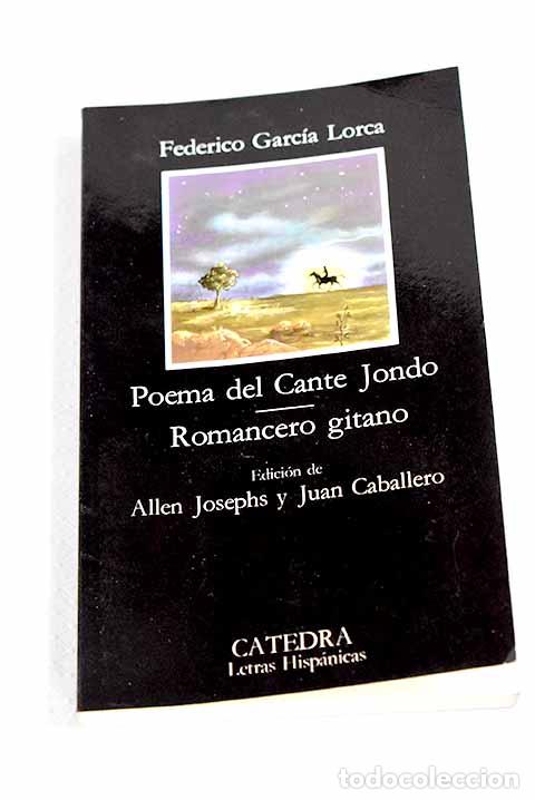 Libros: Poema del cante jondo; Romancero gitano.- Garc&iacute;a Lorca, Federico