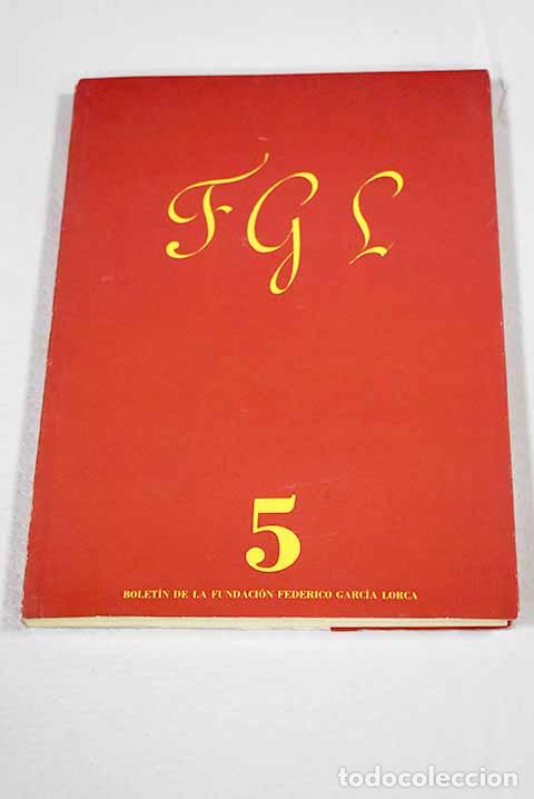 Libros: Bolet&iacute;n de la Fundaci&oacute;n Federico Garc&iacute;a Lorca