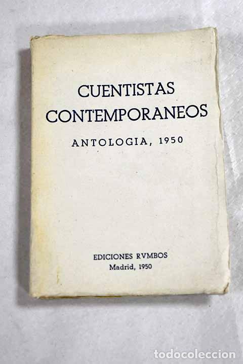books: Antolog&iacute;a: cuentistas contempor&aacute;neos