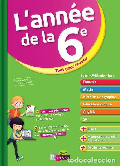 books: L'ann&eacute;e de la 6e- 9782047319536