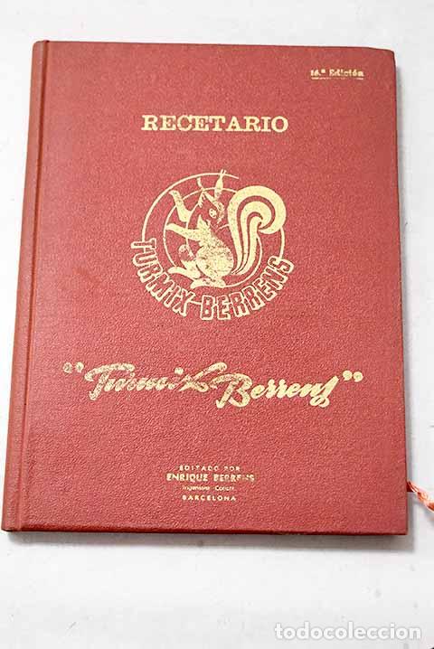 books: Recetario para la batidora y la mezcladora Turmix Berrens