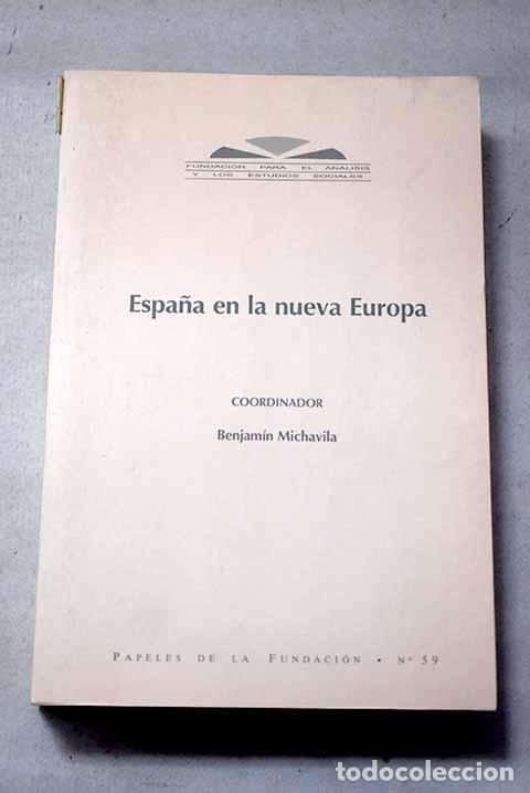 Libros: Espa&ntilde;a en la nueva Europa