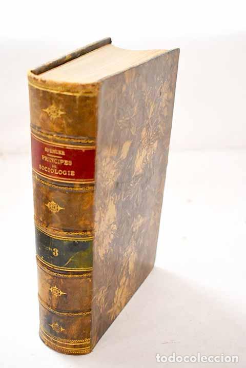 books: Principes de sociologie, Tomo III.- Spencer, Herbert