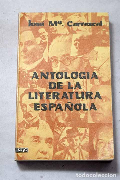 Libros: Antolog&iacute;a de la literatura espa&ntilde;ola