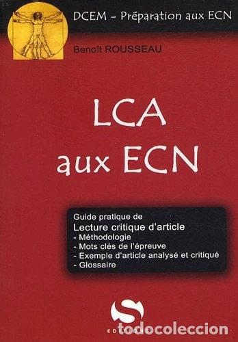 Livros em segunda m&atilde;o: Lecture critique d'article aux ECN- 9782356400390