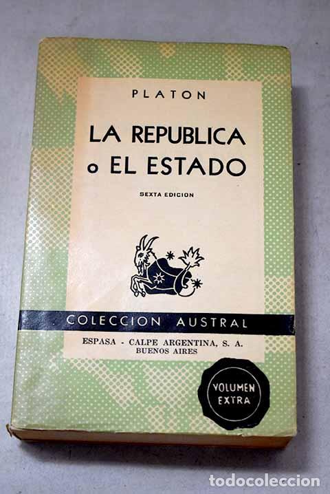 Libros: La rep&uacute;blica: Plat&oacute;n.- Plat&oacute;n