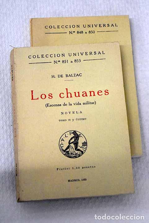 Libros: Los chuanes: escenas de la vida militar.- Balzac, Honor&eacute; de