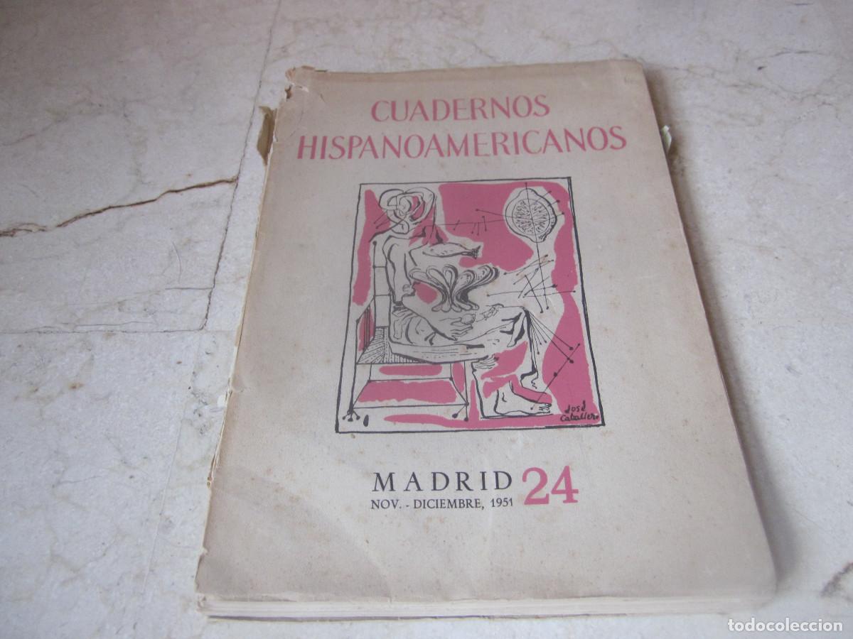 Livros em segunda m&atilde;o: CUADERNOS HISPANOAMERICANOS MADRID 24 - NOV/DICIEMBRE 1951